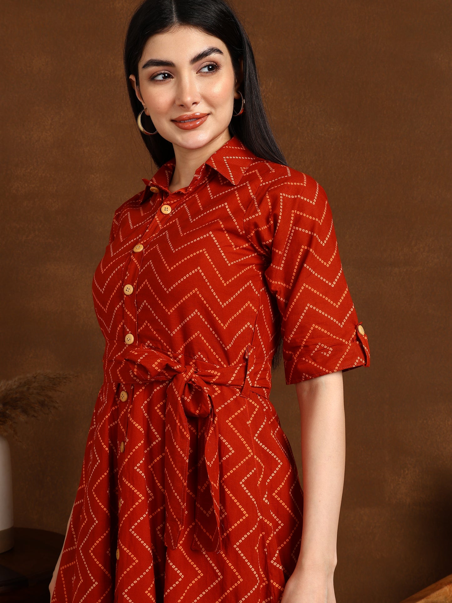 RUST DRESS