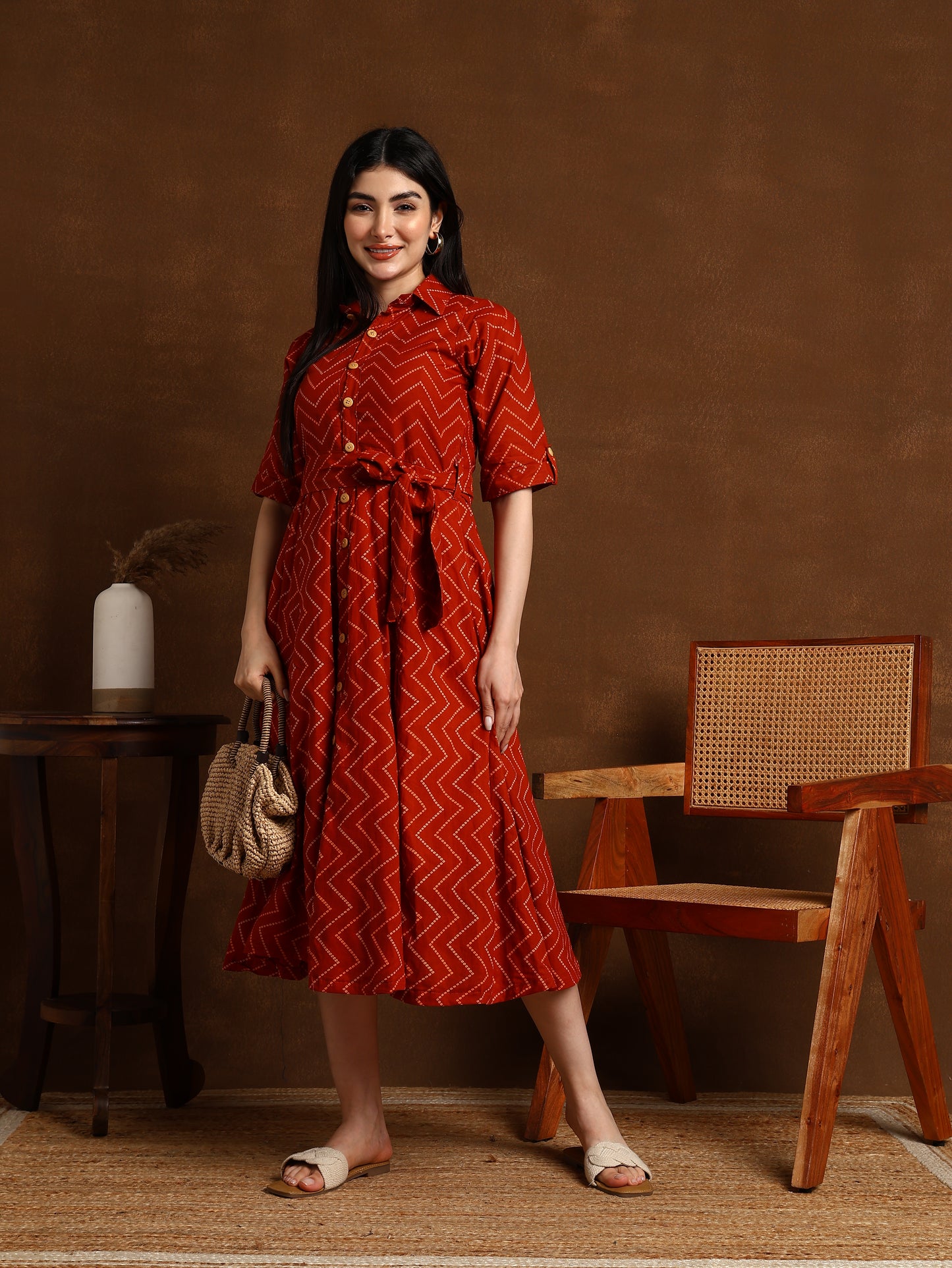 RUST DRESS