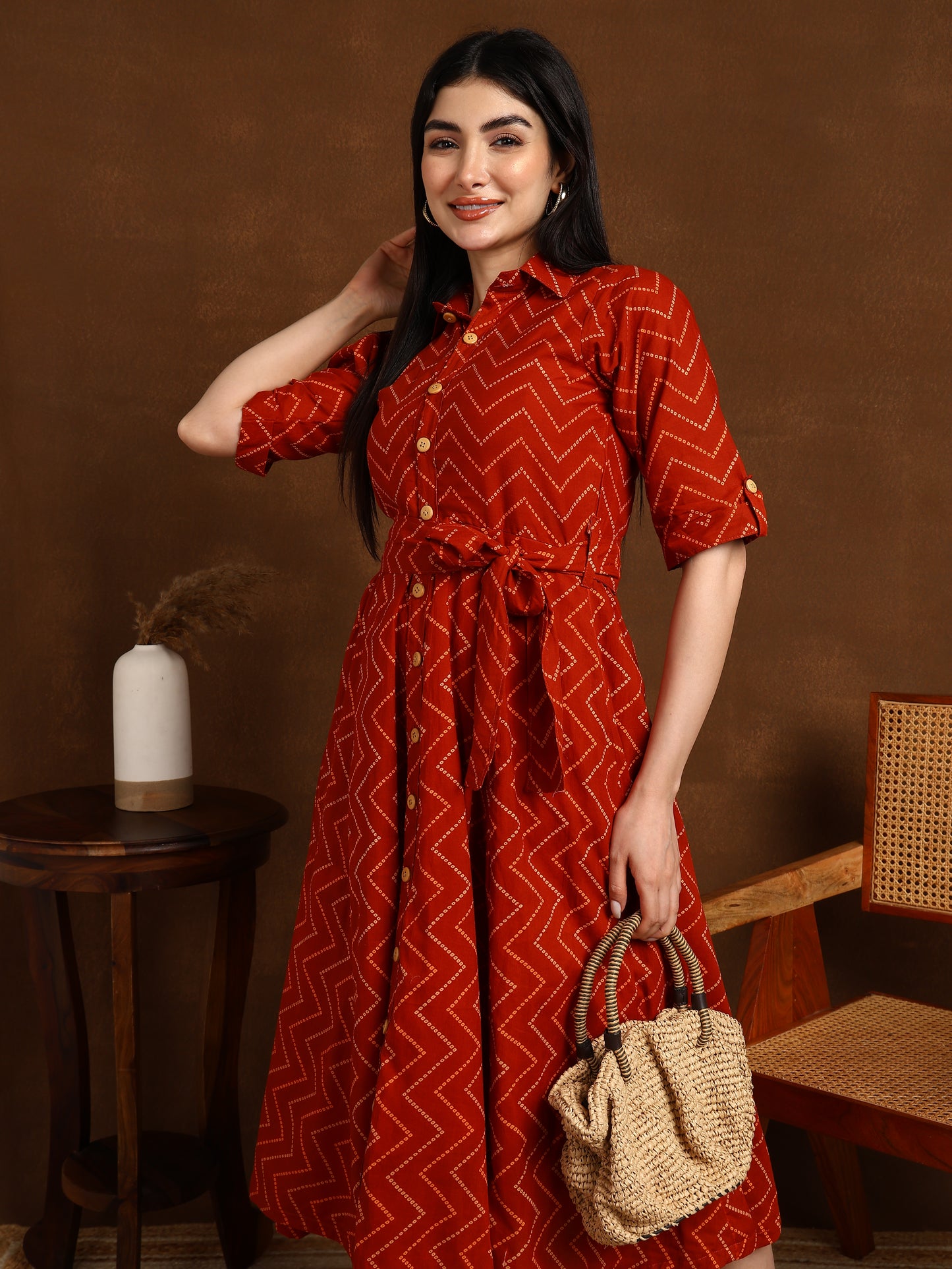 RUST DRESS
