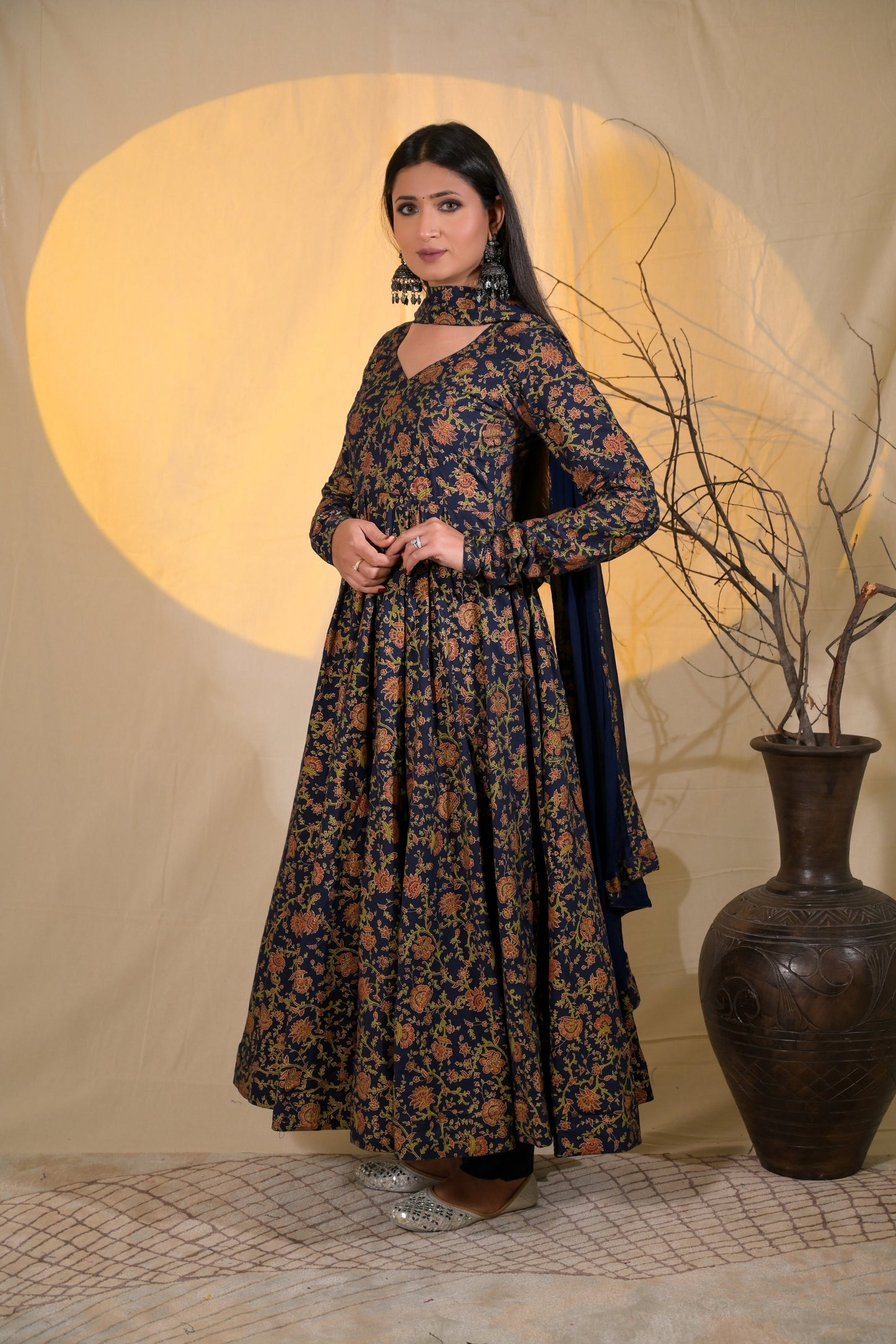 ZAHRAANA ANARKALI SUIT SET