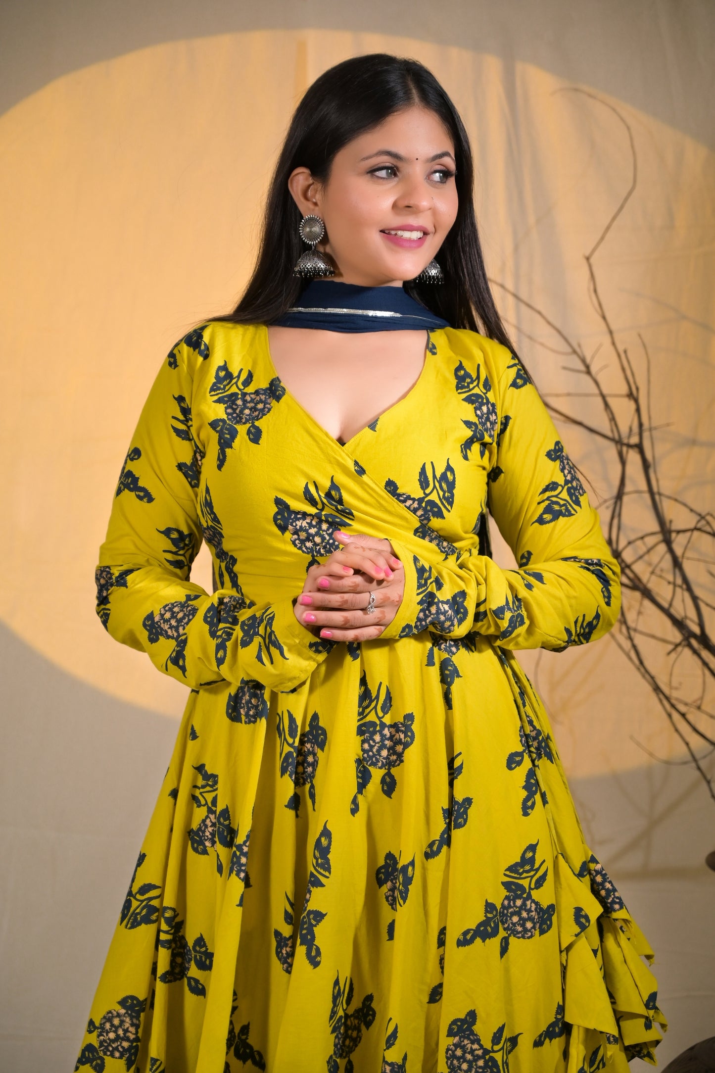 AABROO ANARKALI SUIT SET