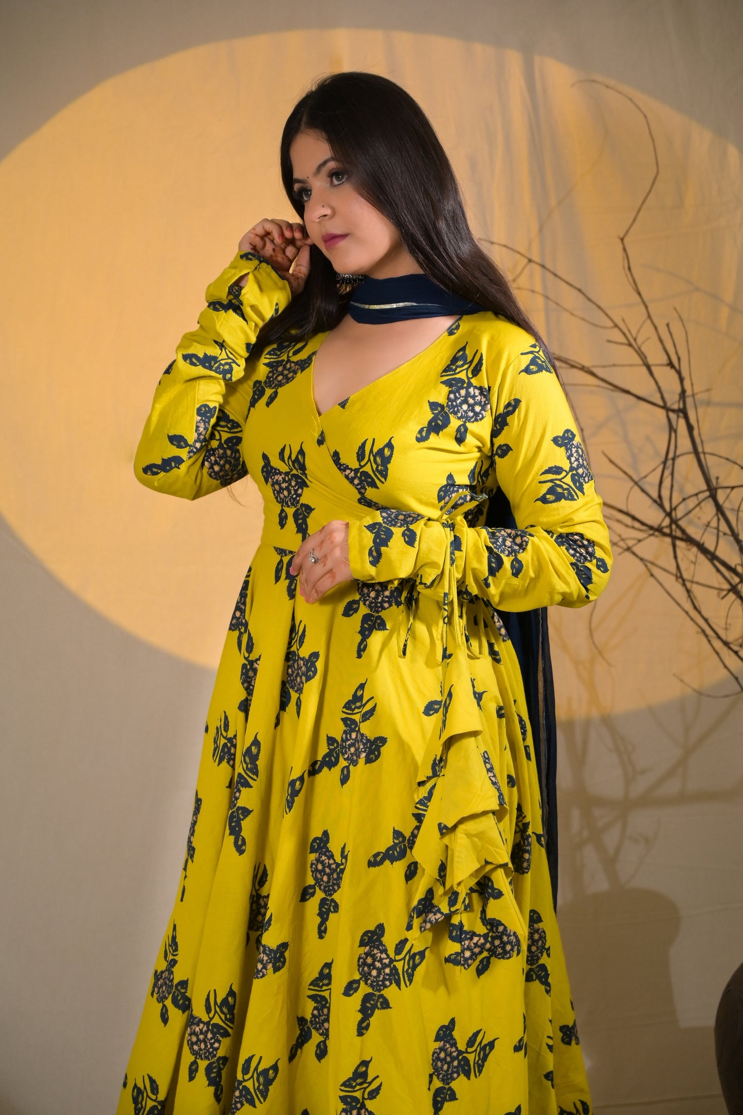 AABROO ANARKALI SUIT SET