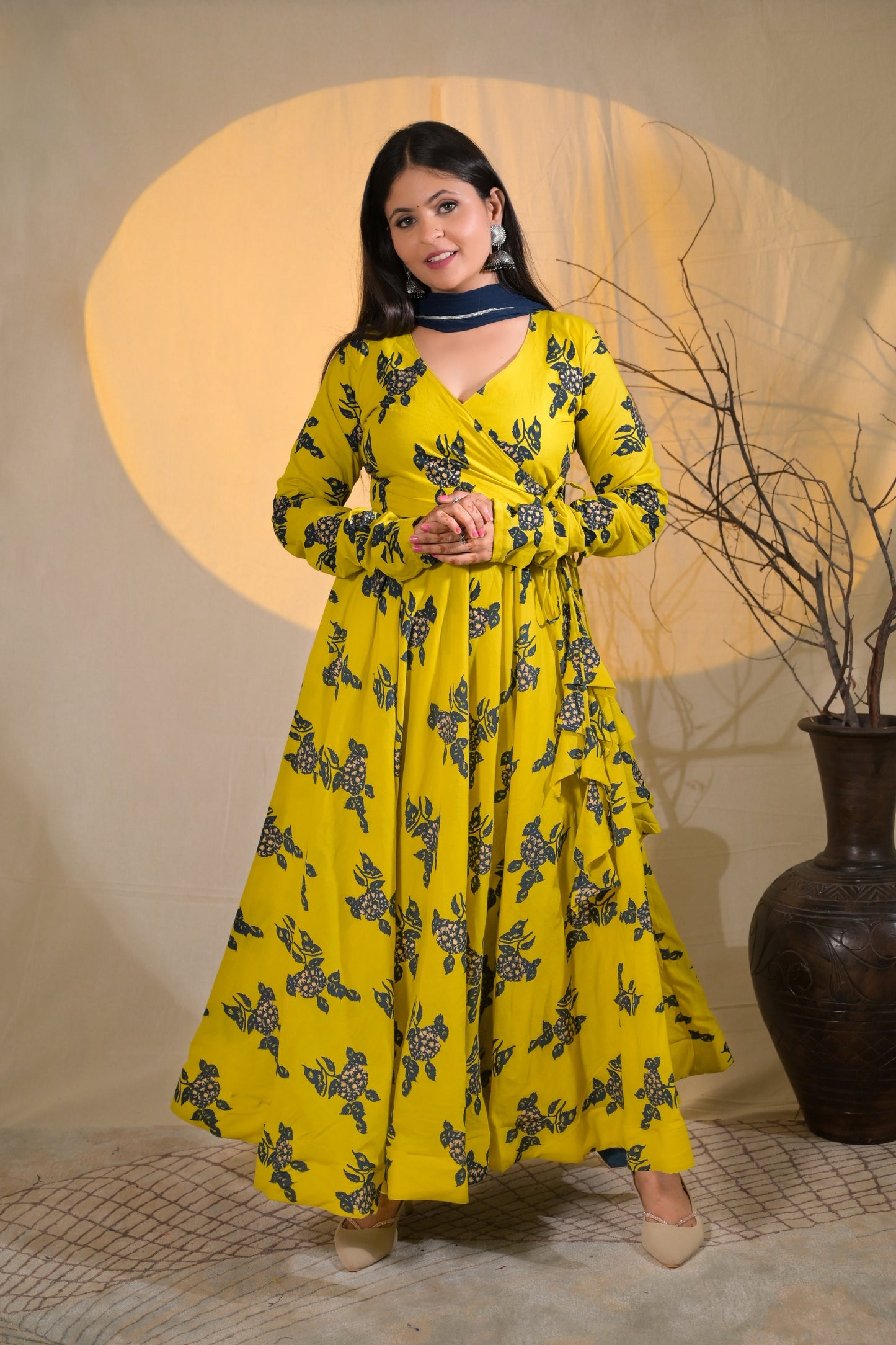 AABROO ANARKALI SUIT SET