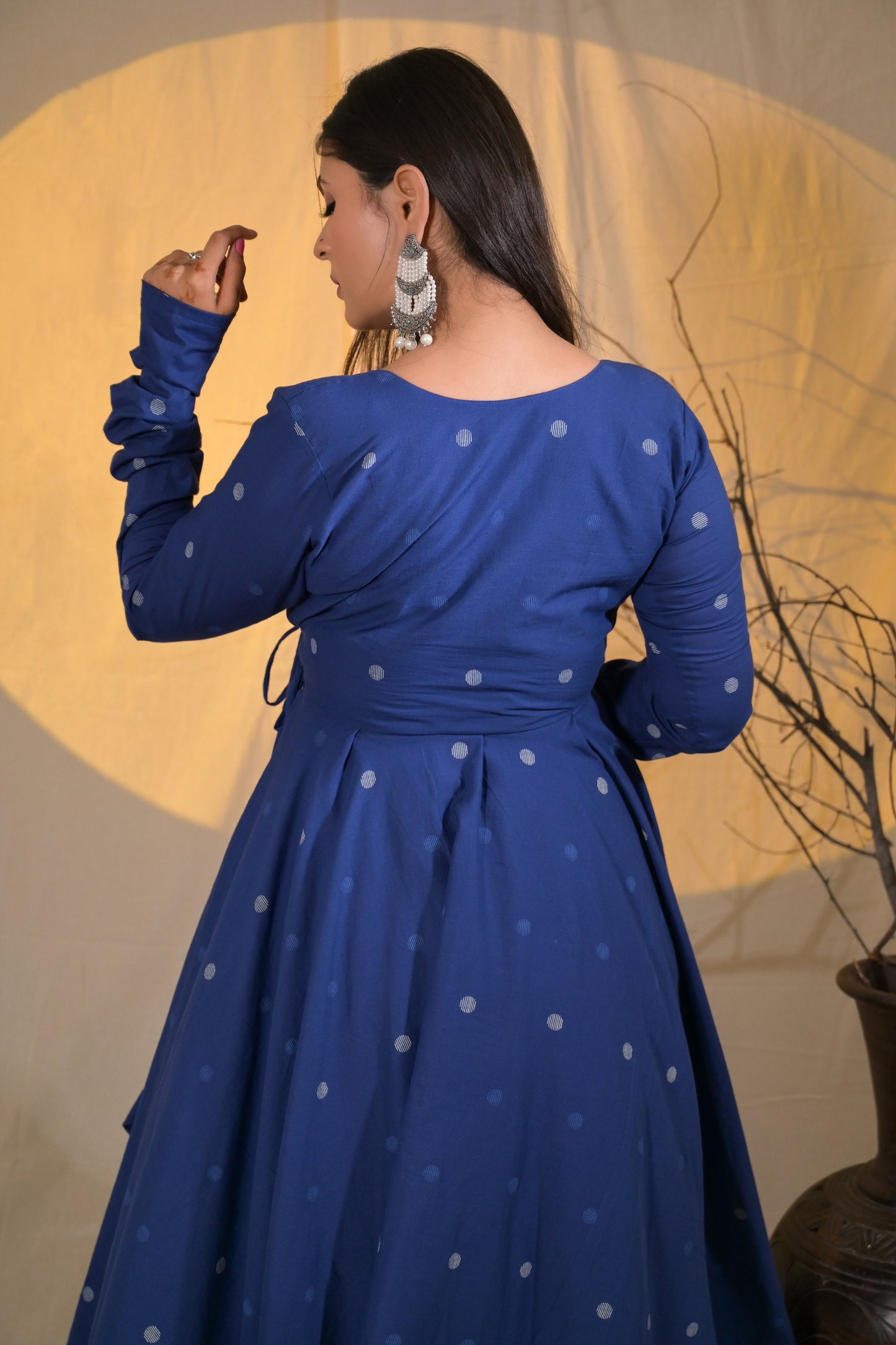 ZOYA POLKA ANGRAKHA PLAZZO