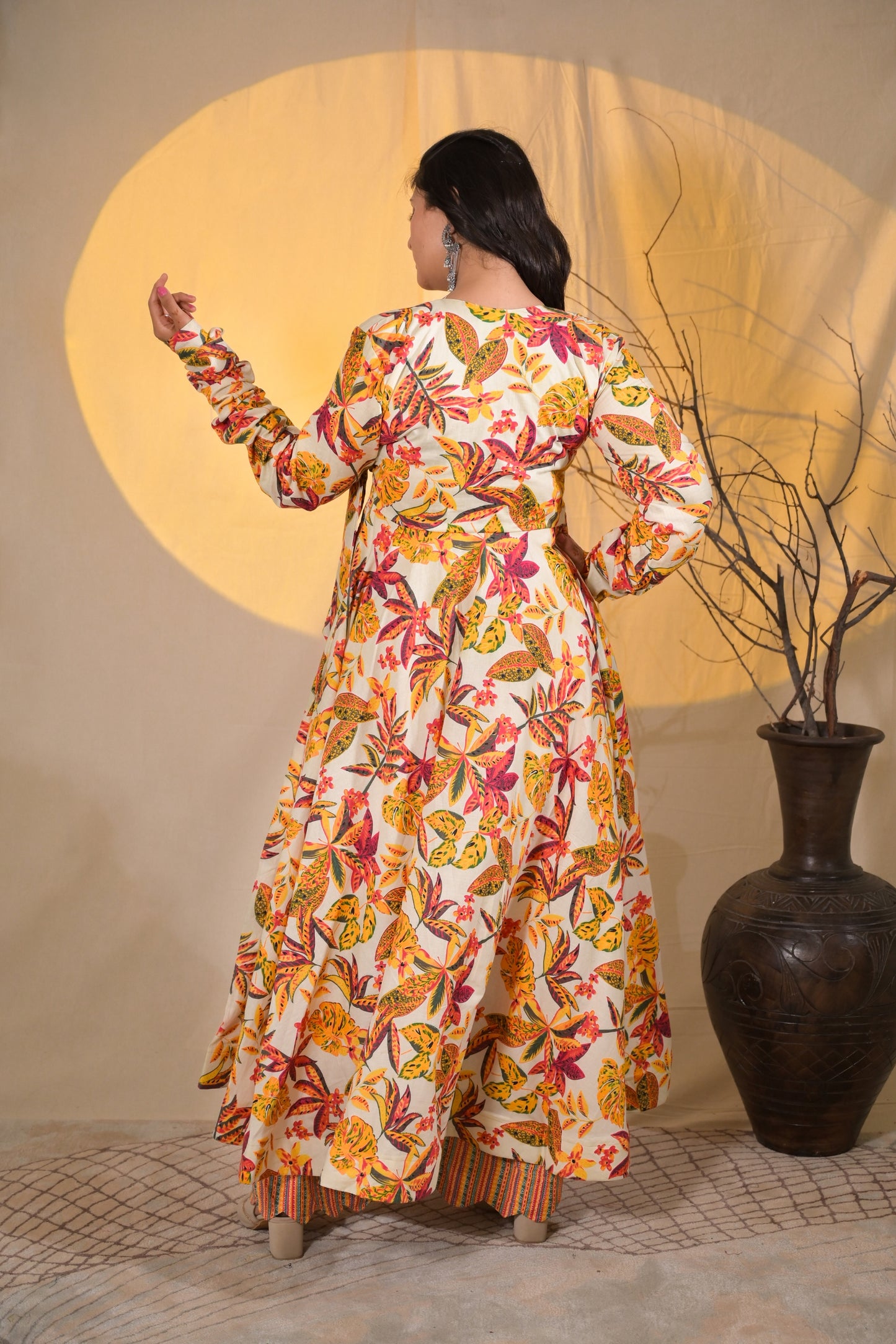 BLOSSOM KURTA PLAZZO SET