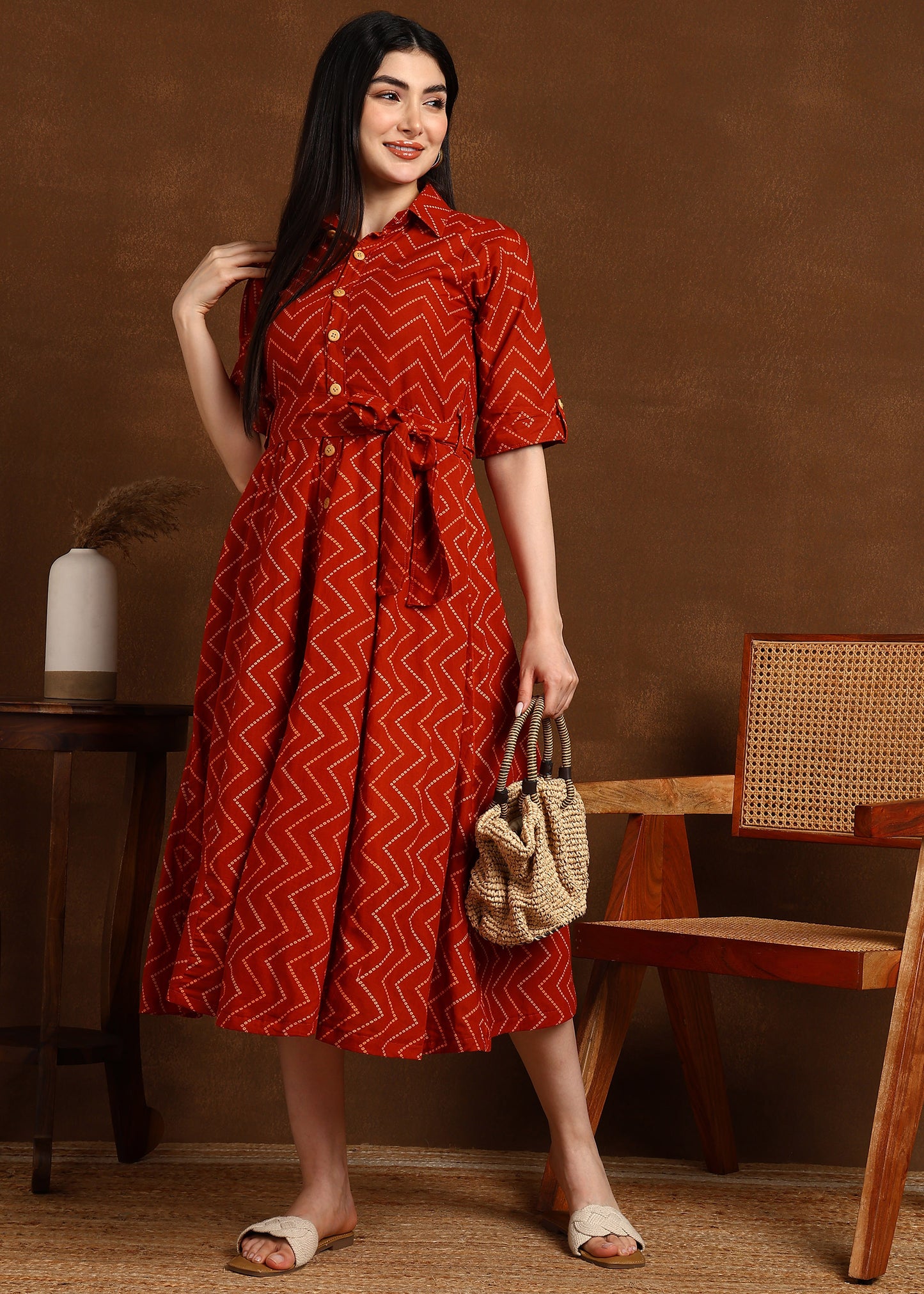 RUST DRESS