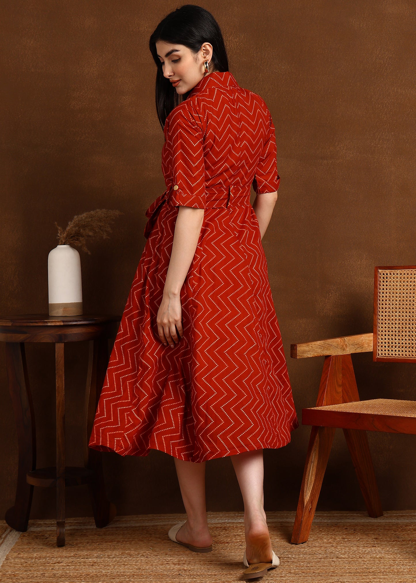 RUST DRESS