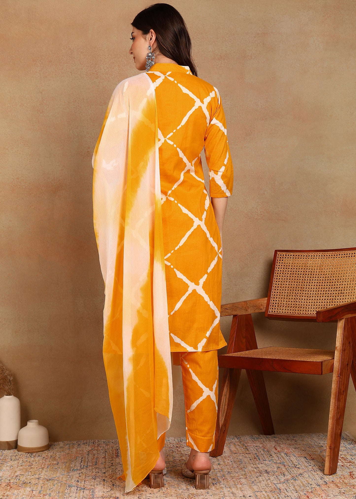 Haldi Hues Straight Suit