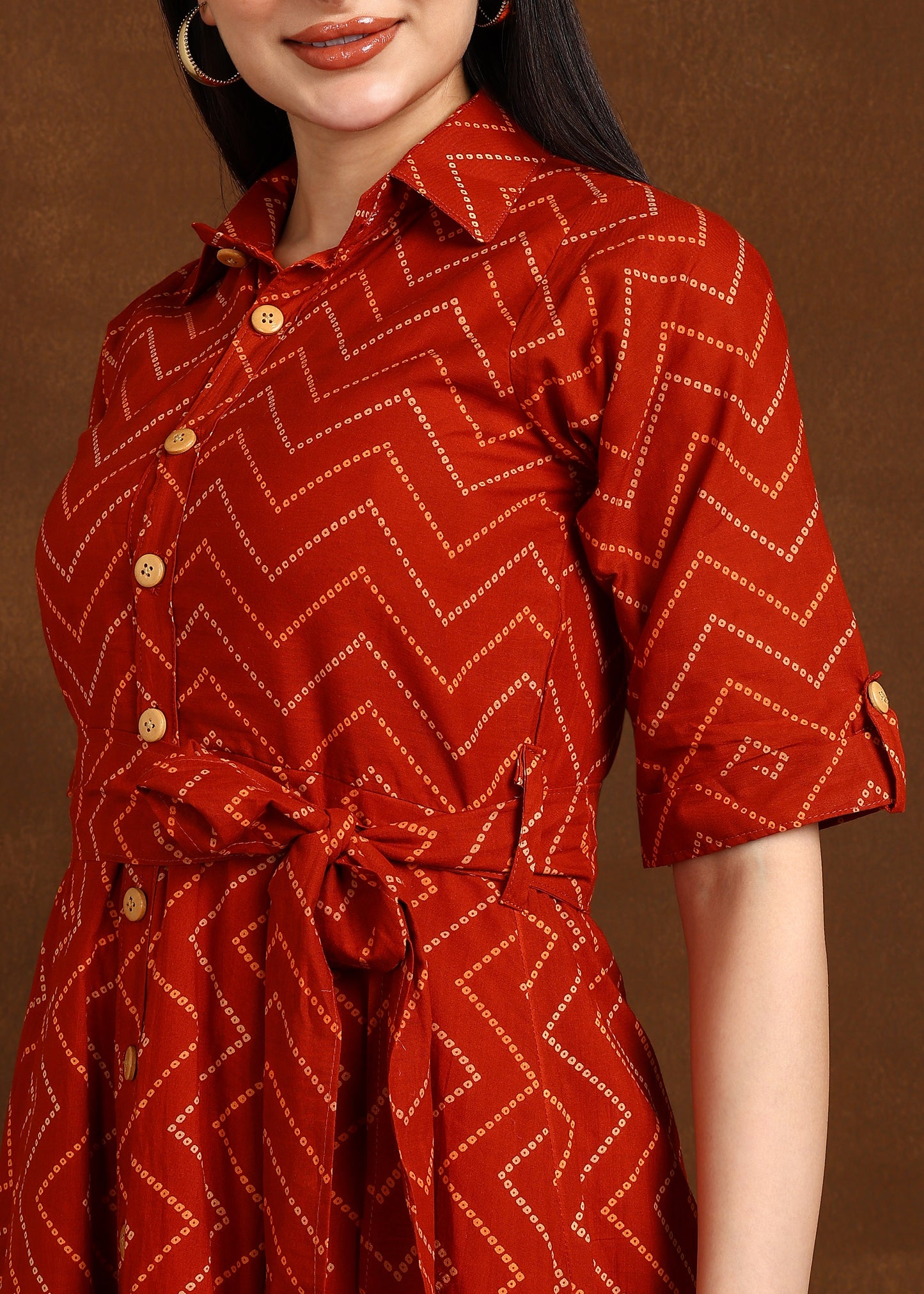RUST DRESS