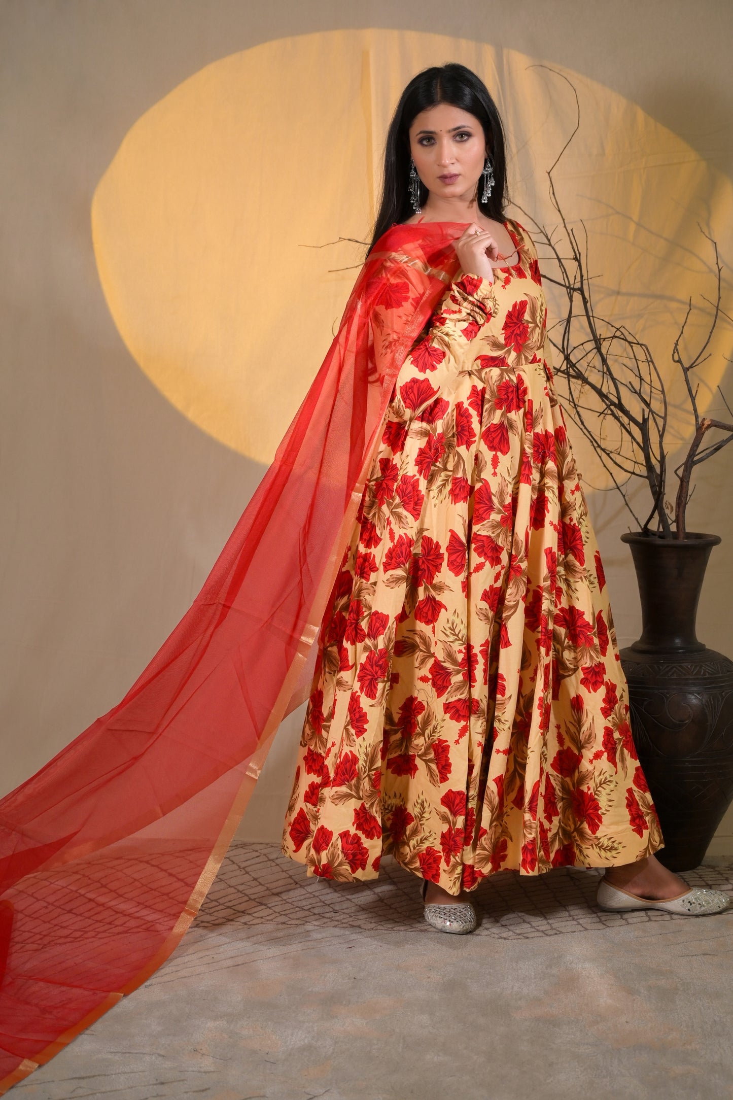 VASANT ANARKALI SUIT SET