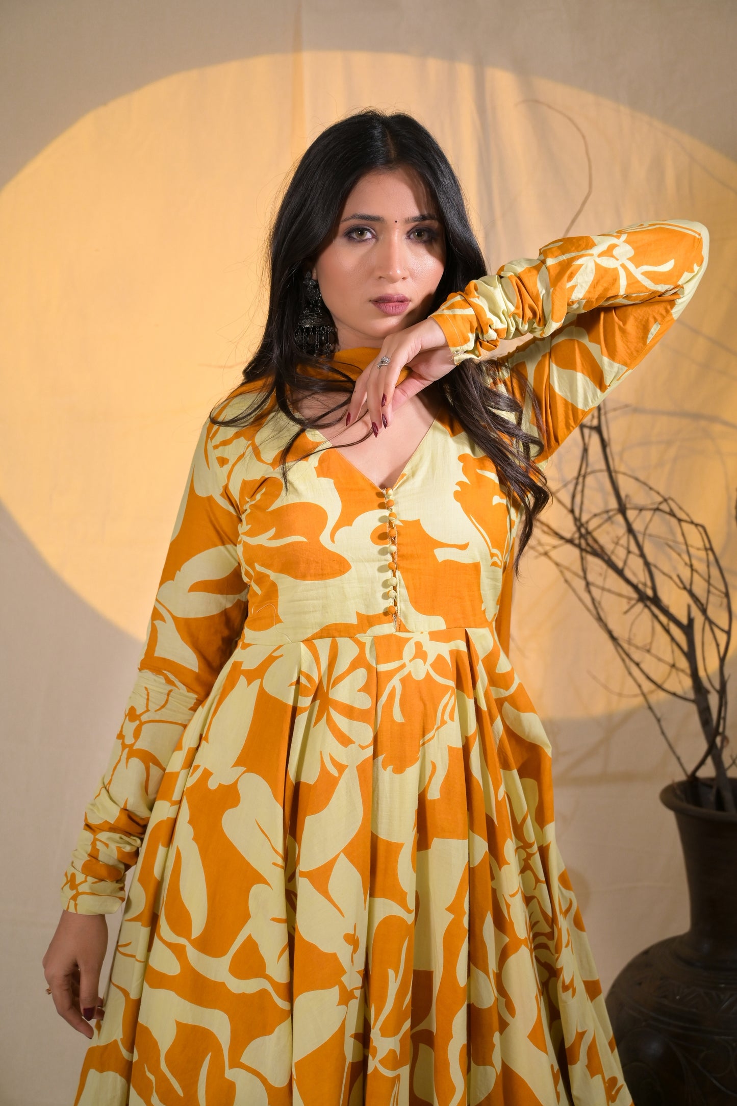 AMBER ANARKALI SUIT SET