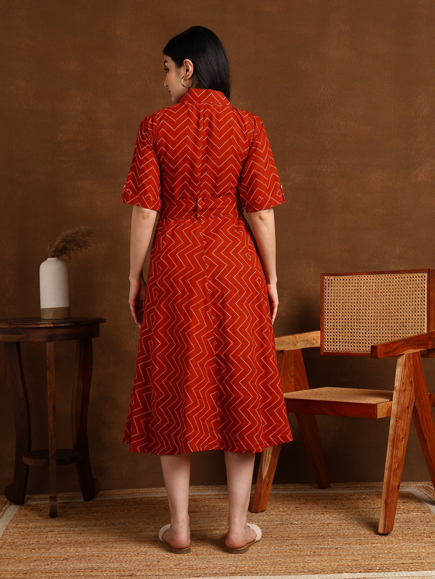 RUST DRESS
