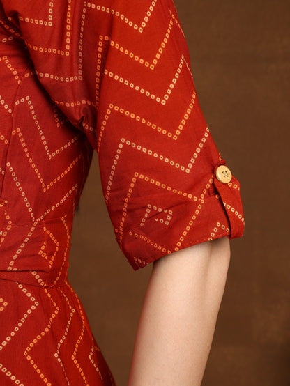 RUST DRESS