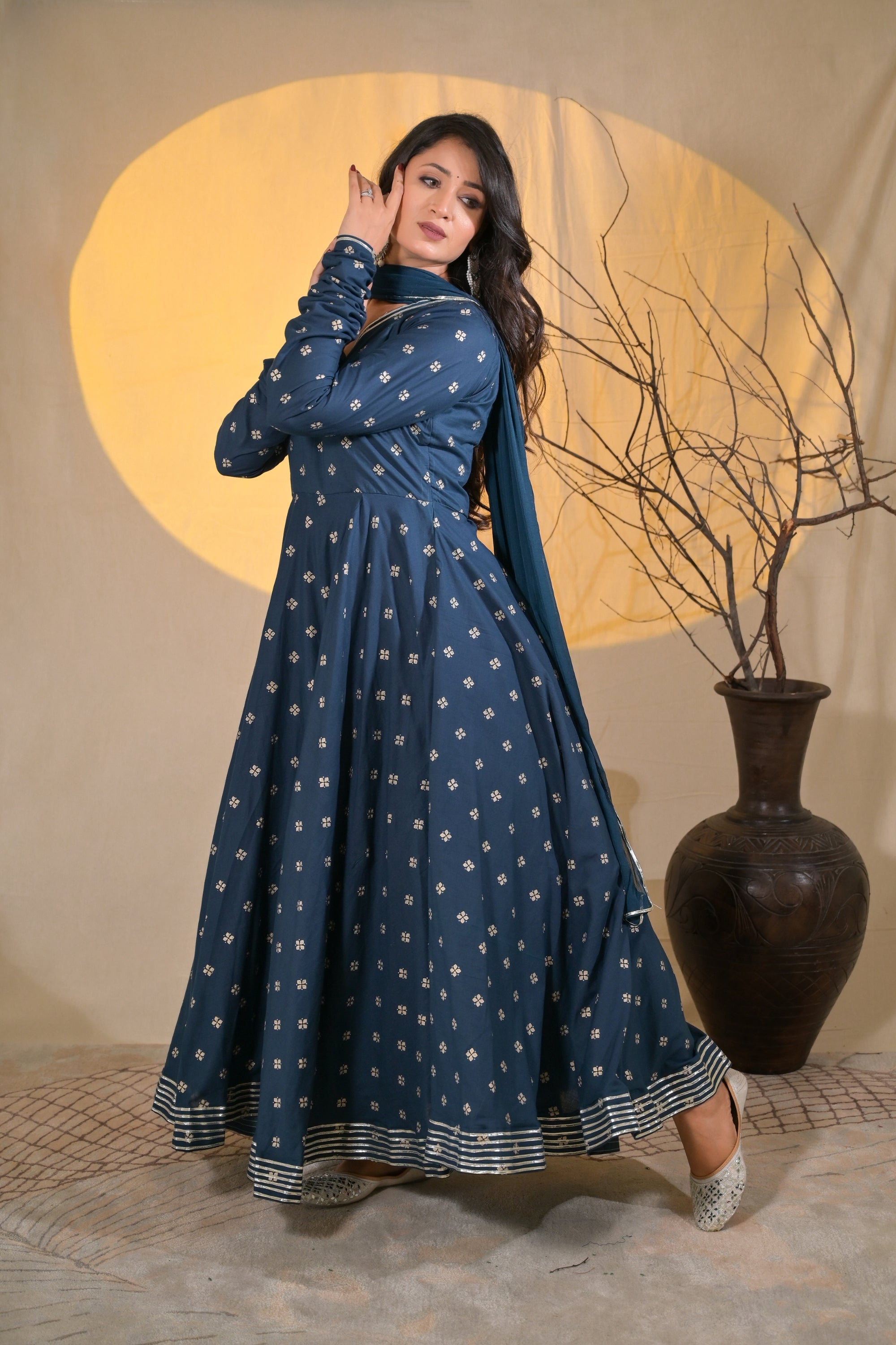 NAZRANA ANARKALI SUIT SET
