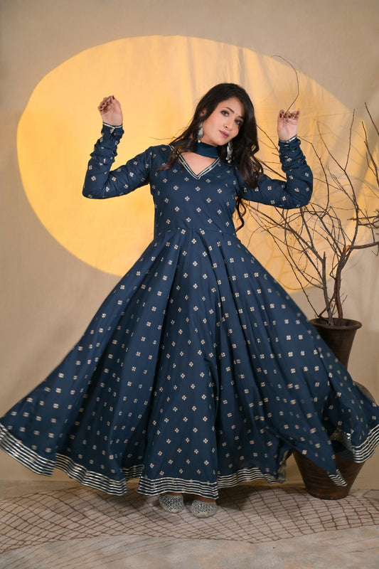 NAZRANA ANARKALI SUIT SET