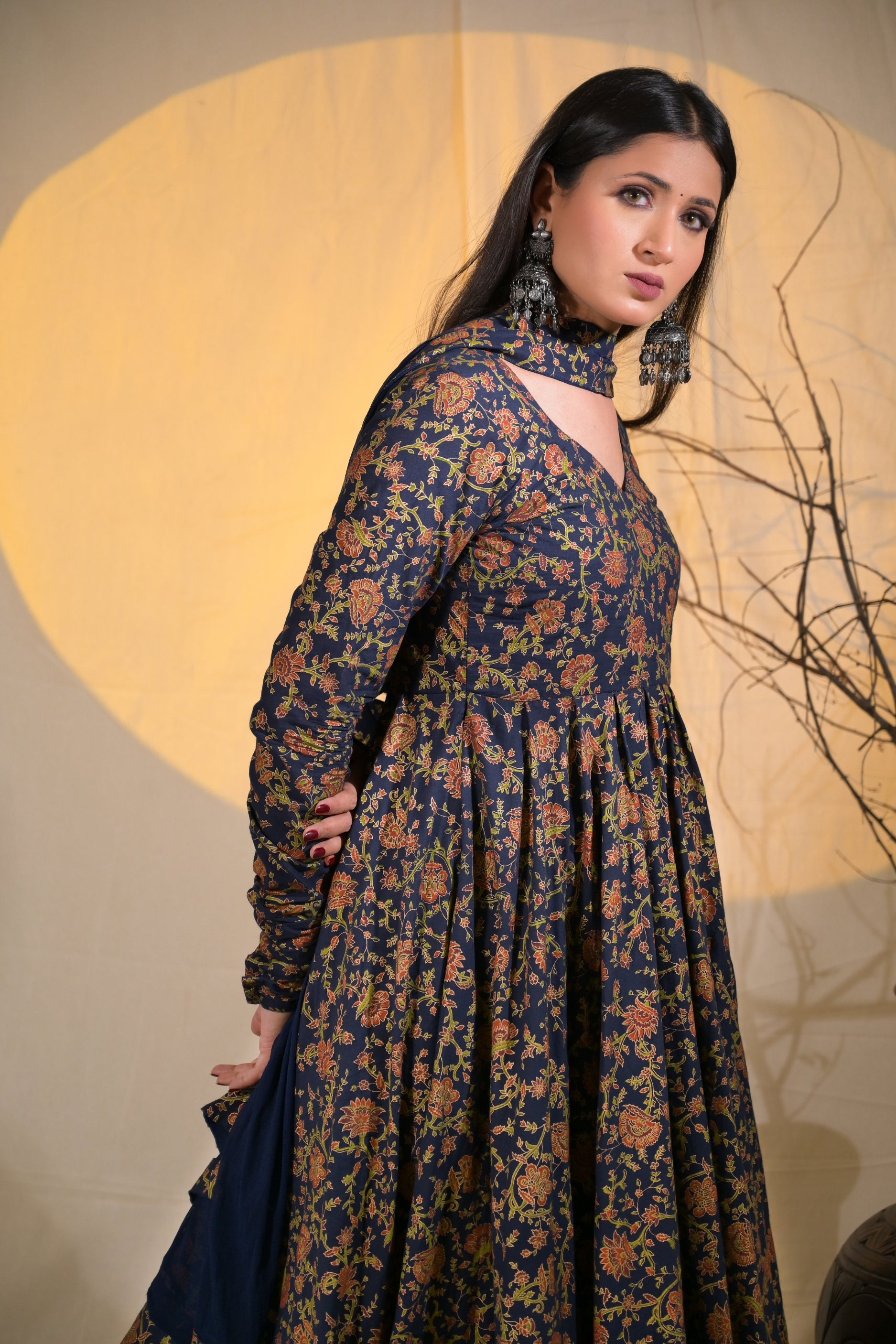 ZAHRAANA ANARKALI SUIT SET