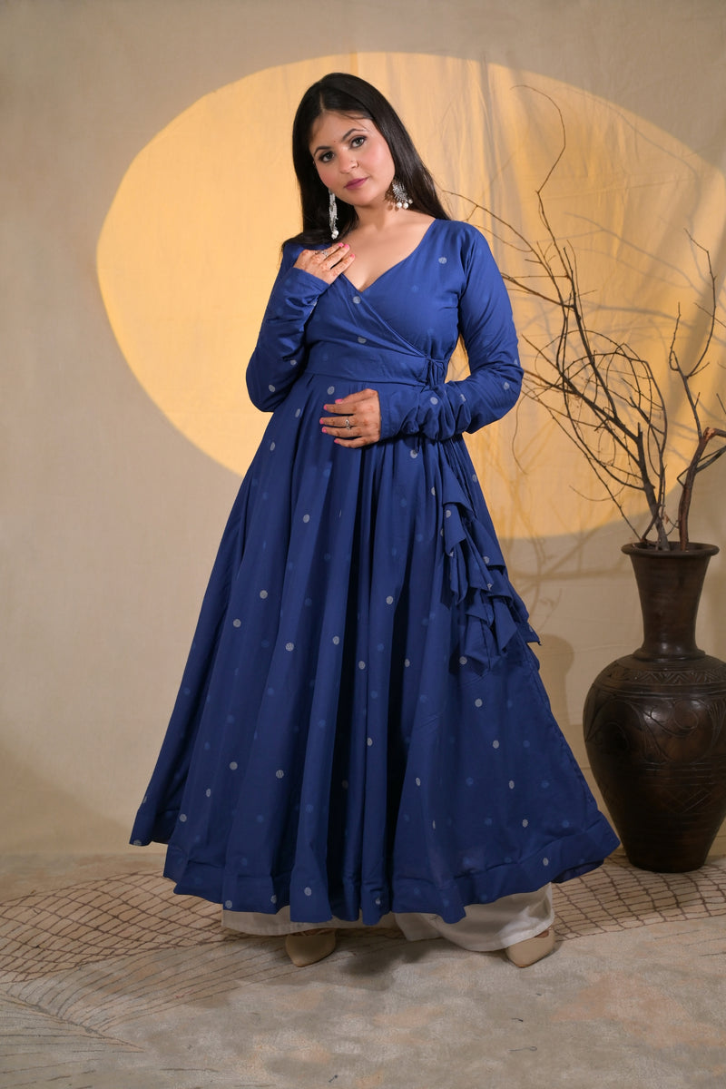 ZOYA POLKA ANGRAKHA PLAZZO