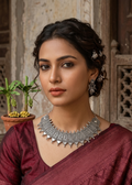 HEAVY OXIDISED NECKLACE