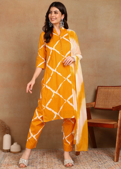 Haldi Hues Straight Suit