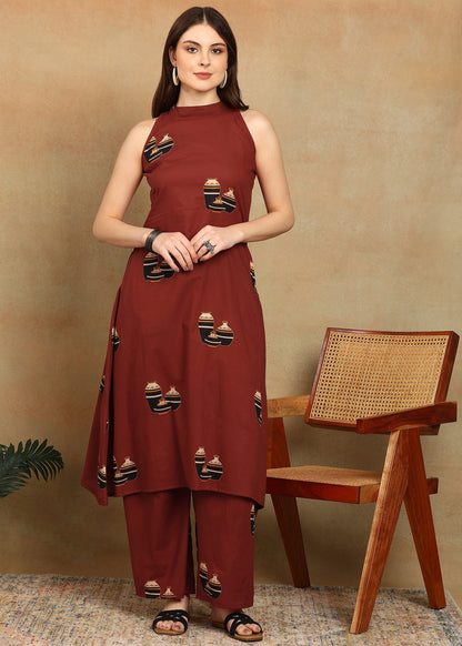 EARTHY COORD CUM KURTA SET