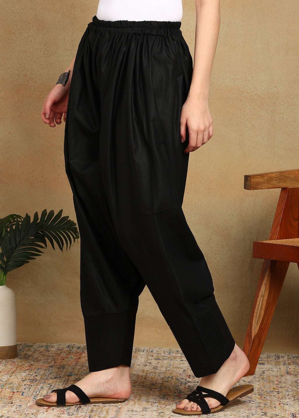 BLACK FARSI SALWAR