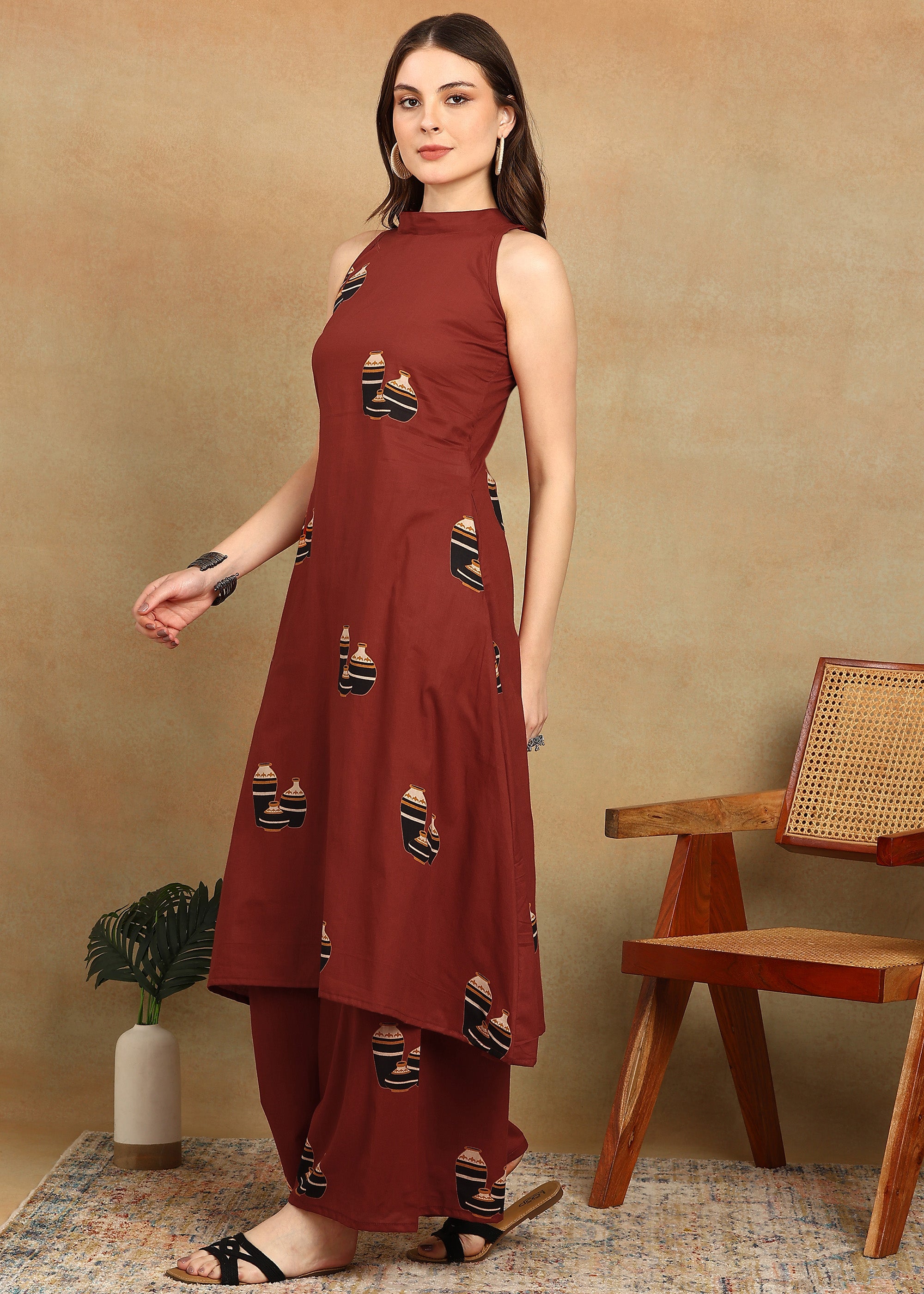 EARTHY COORD CUM KURTA SET