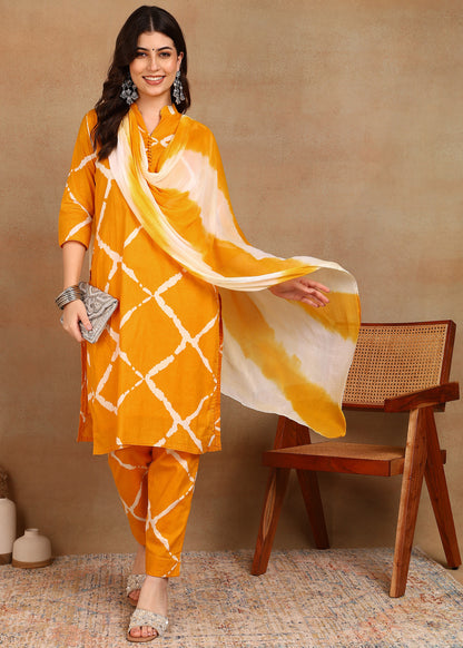 Haldi Hues Straight Suit