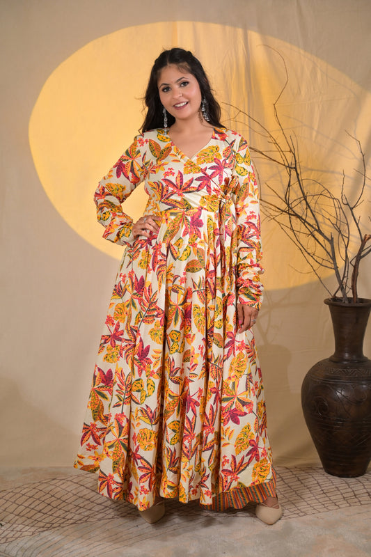 BLOSSOM KURTA PLAZZO SET