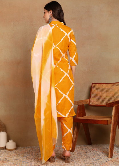 Haldi Hues Straight Suit