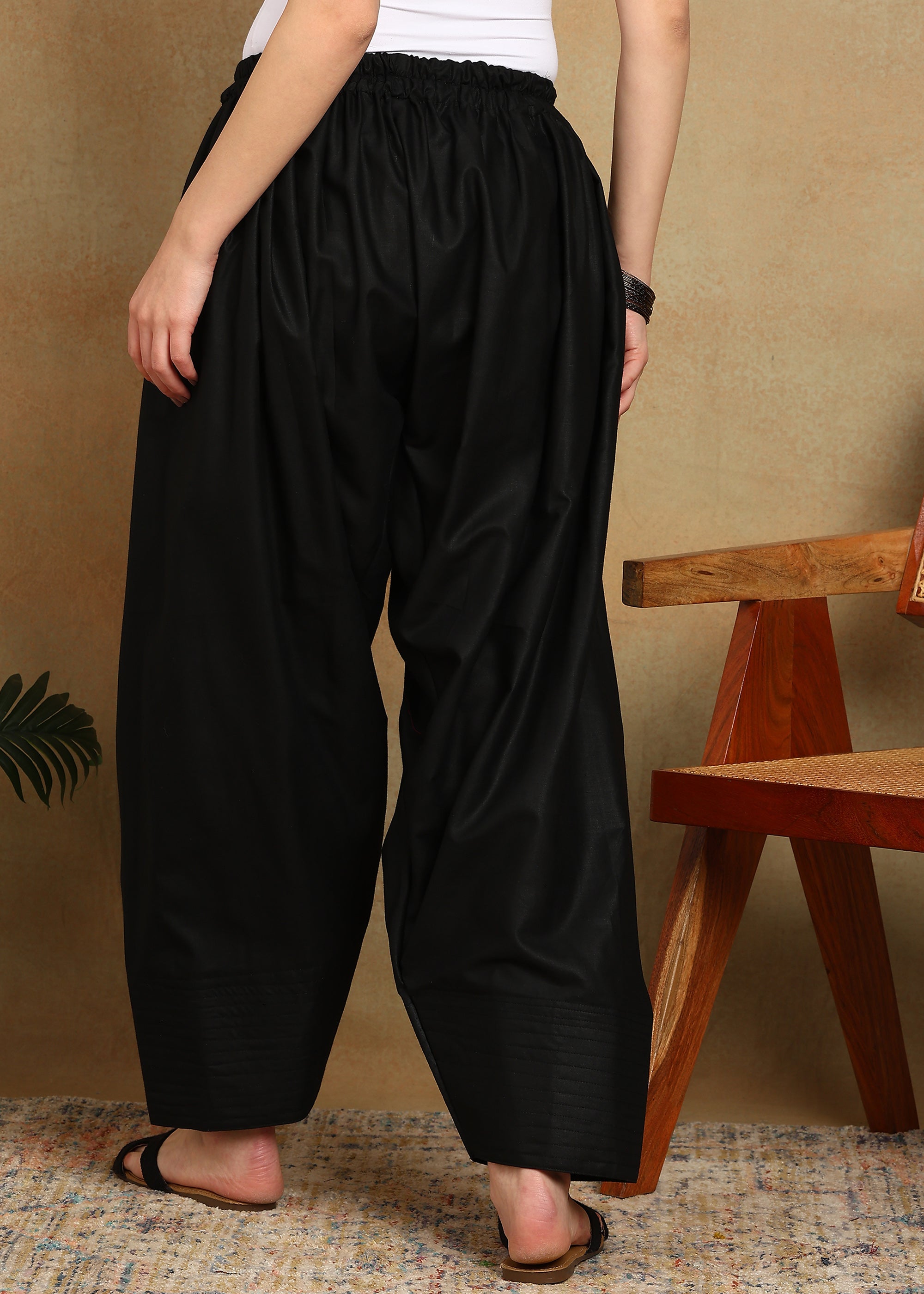 BLACK FARSI SALWAR