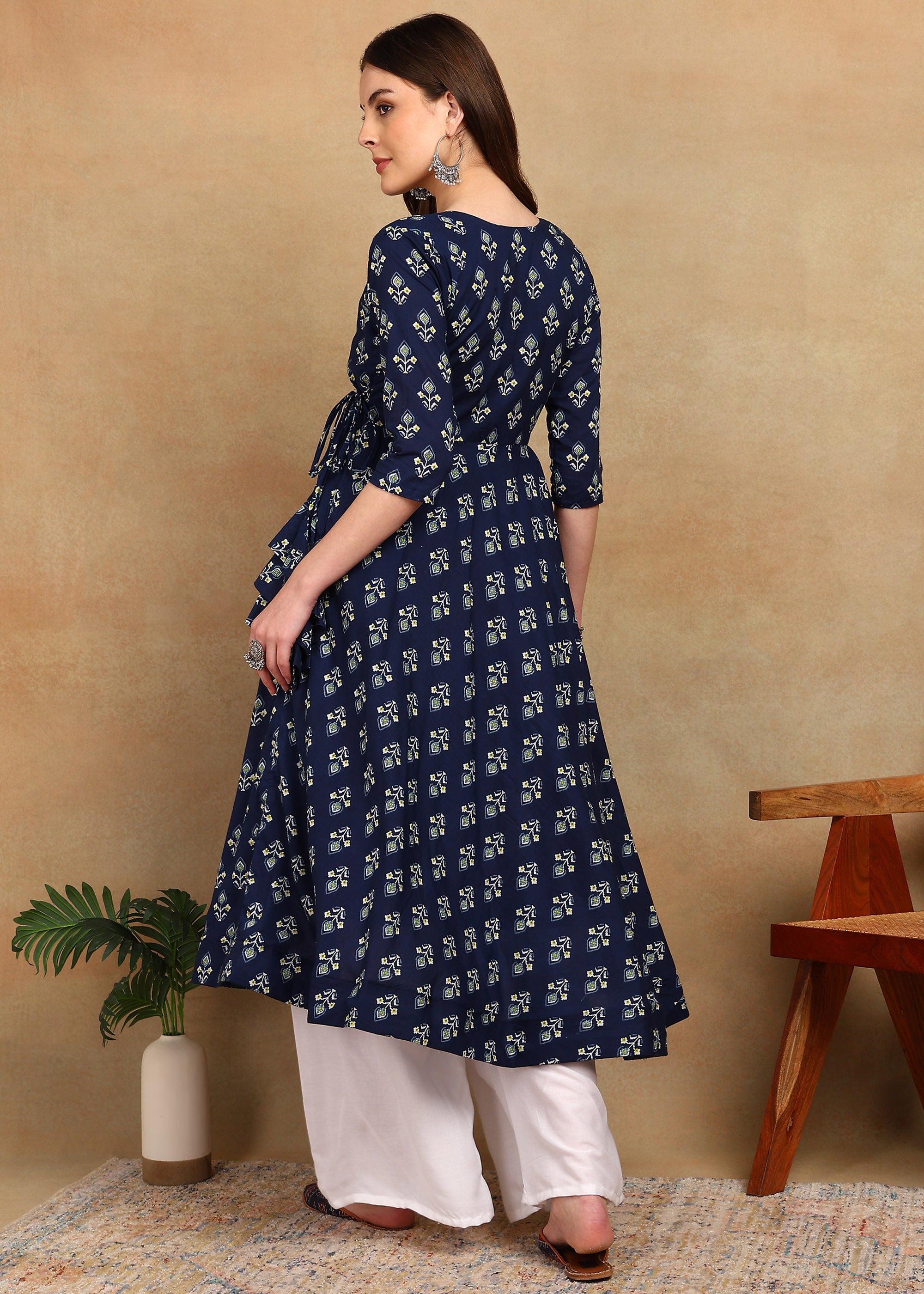 BLUE ANGRAKHA ANARKALI