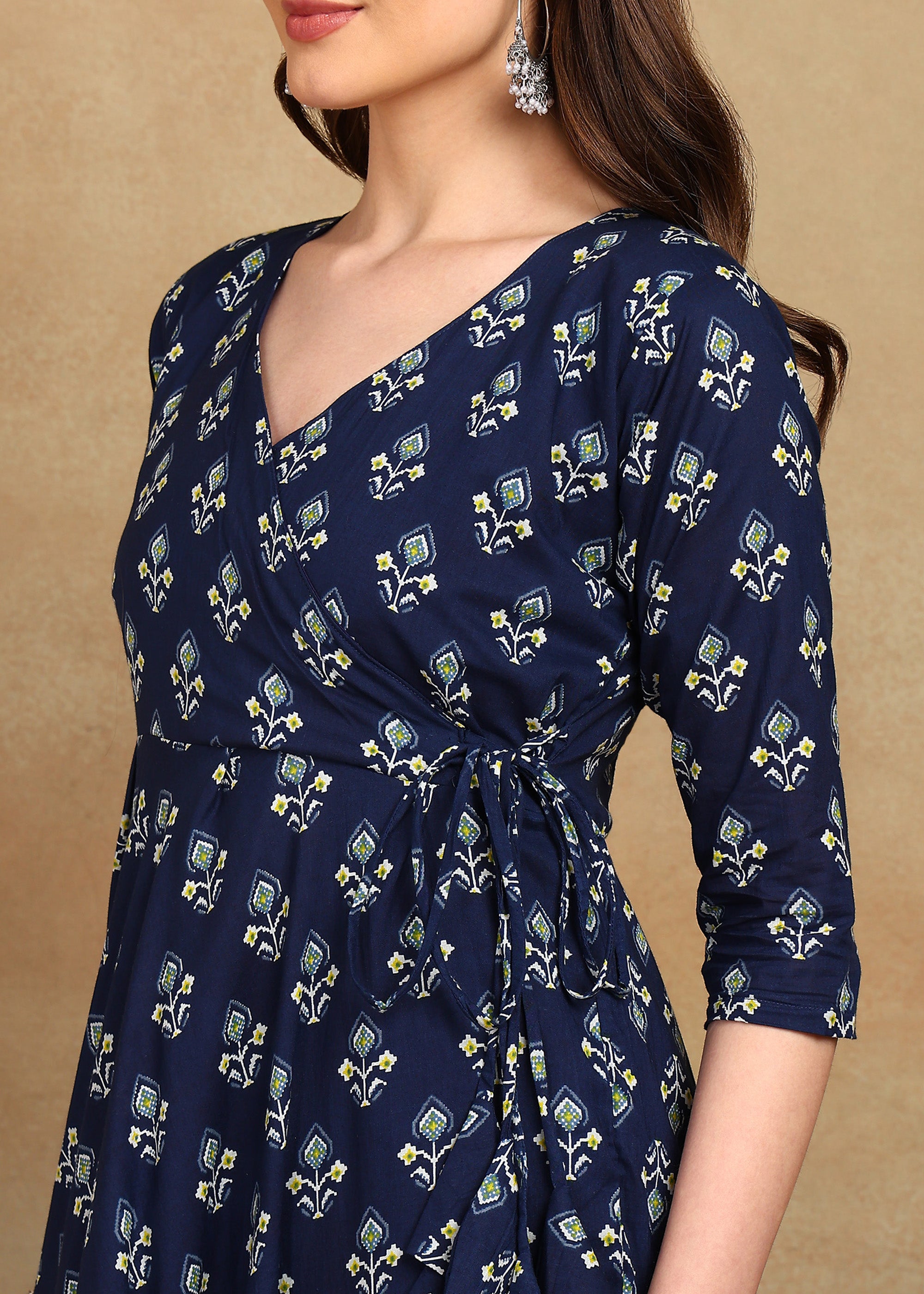 BLUE ANGRAKHA ANARKALI