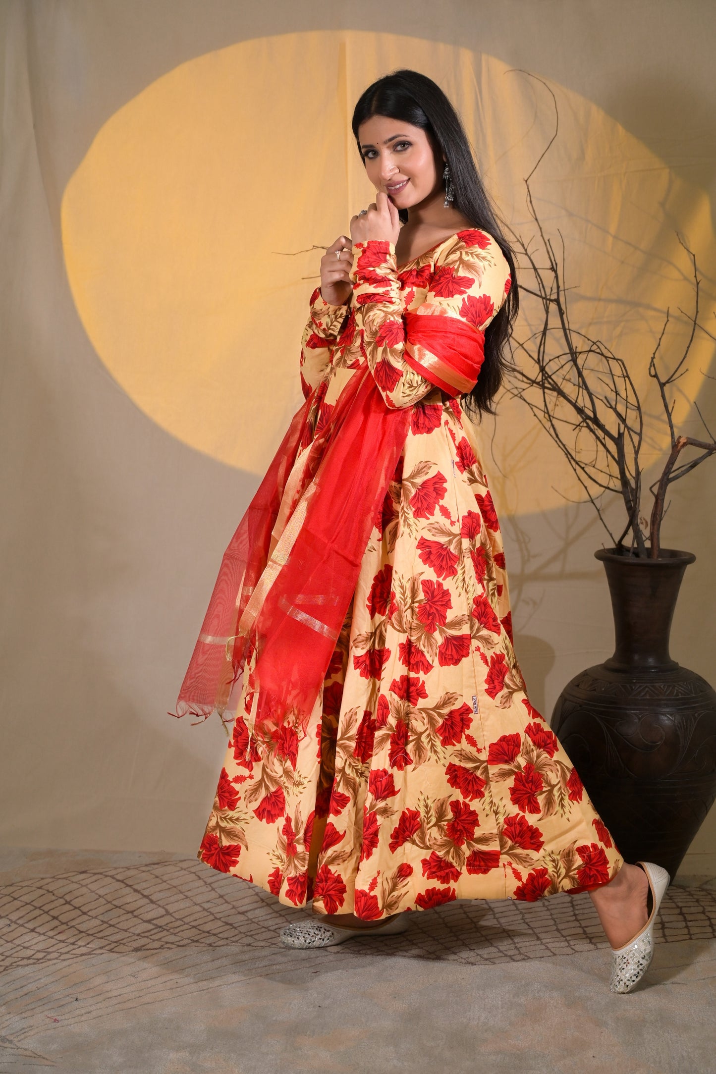 VASANT ANARKALI SUIT SET