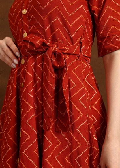 RUST DRESS