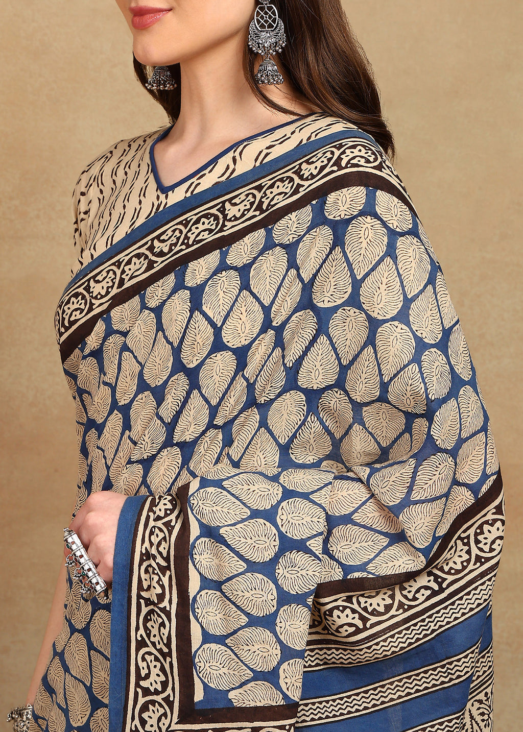 READY TO WEAR SKY BLUE SAREE