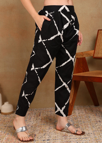 CHARCOAL BLACK STRAIGHT SUITS SET