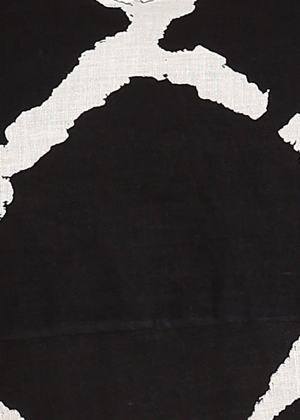 BLACK LAHERIA SHORT KURTI