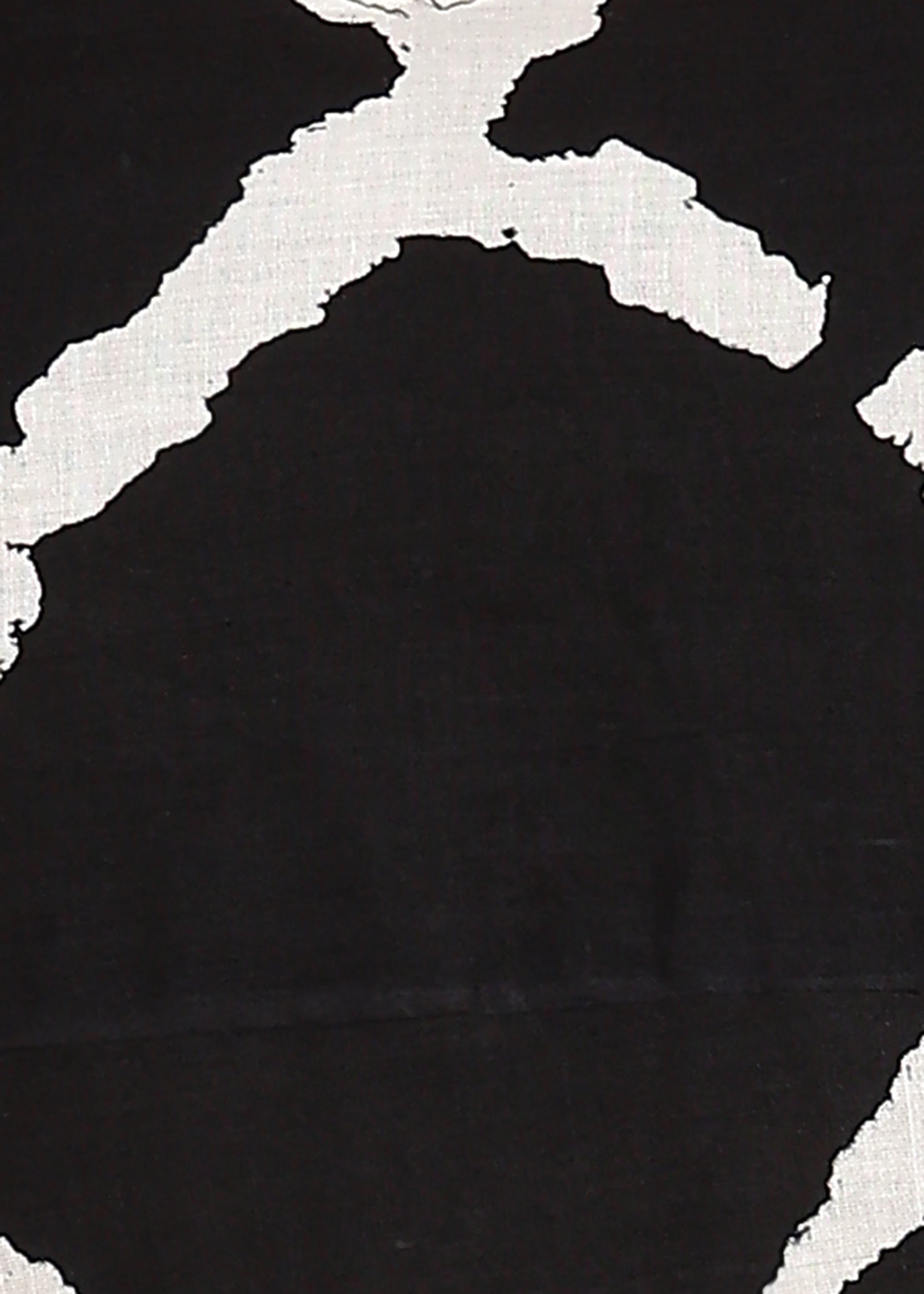 BLACK LAHERIA SHORT KURTI