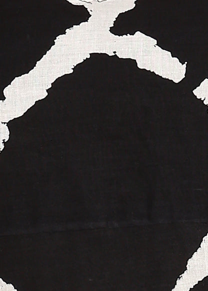 BLACK LAHERIA SHORT KURTI