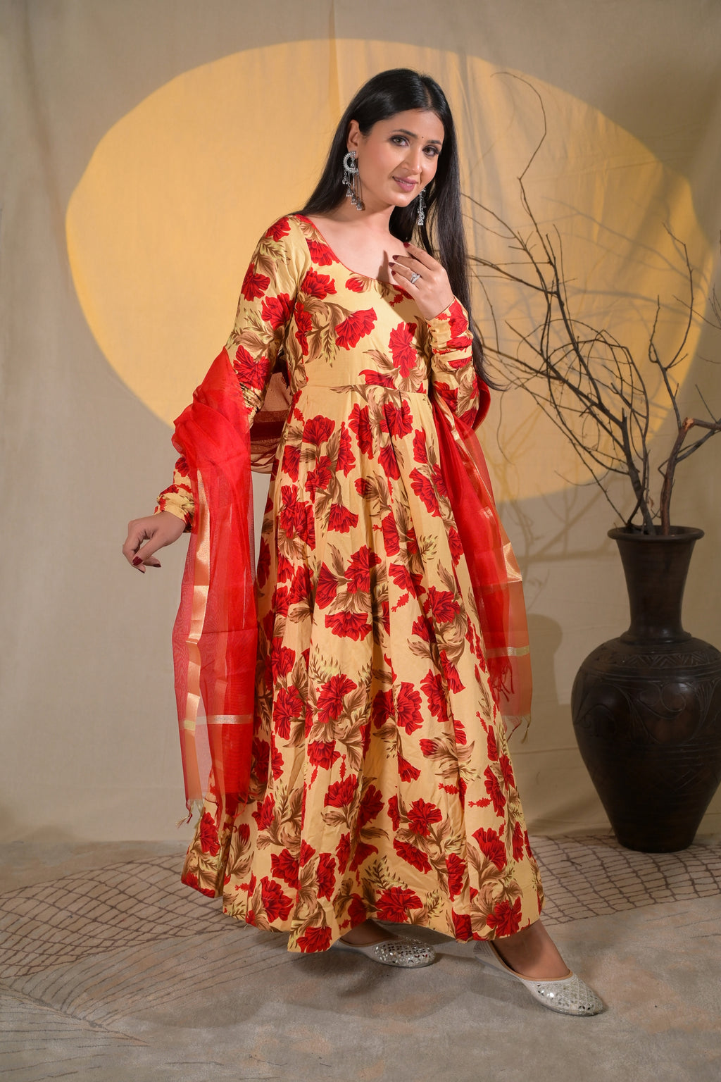 VASANT ANARKALI SUIT SET