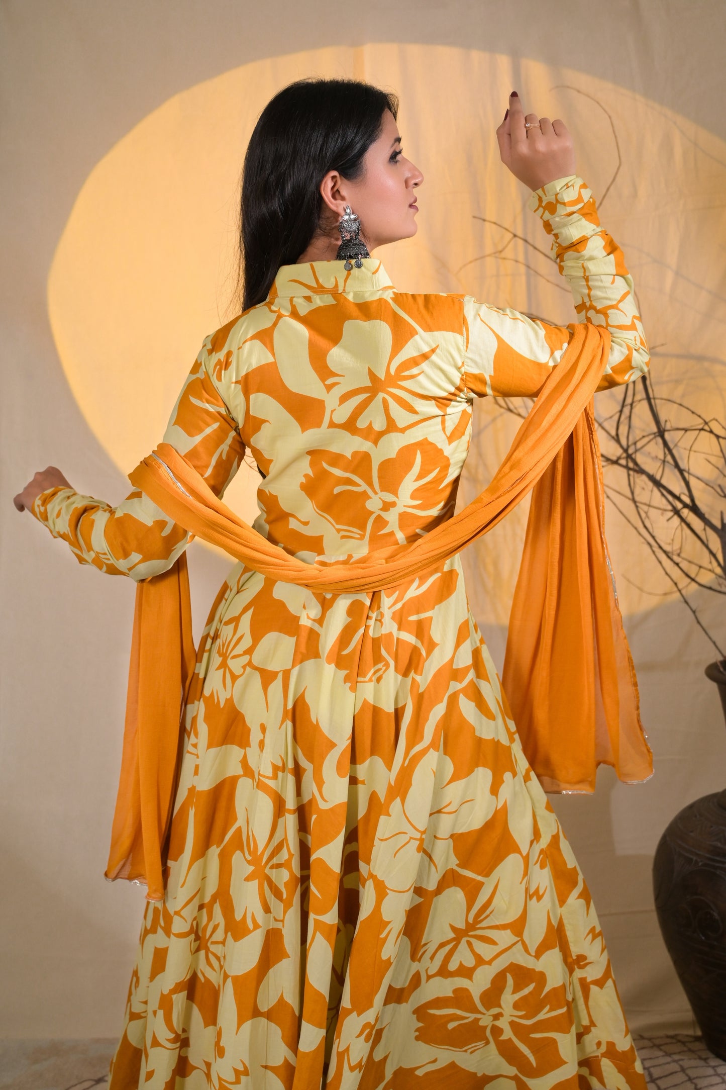 AMBER ANARKALI SUIT SET