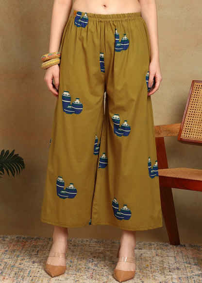 MUSTARD KURTA SET