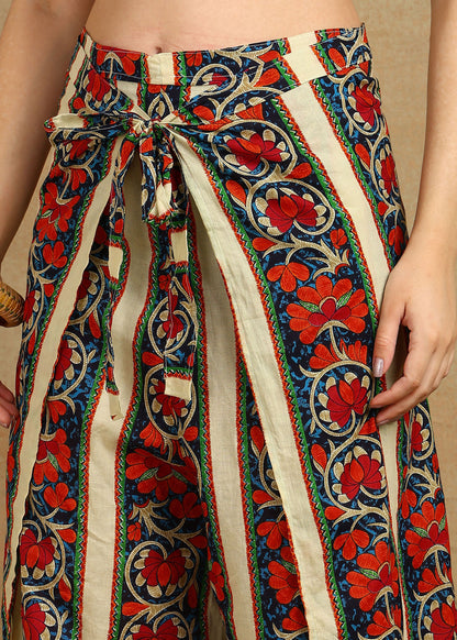 CREAM LINES CO-ORD SET