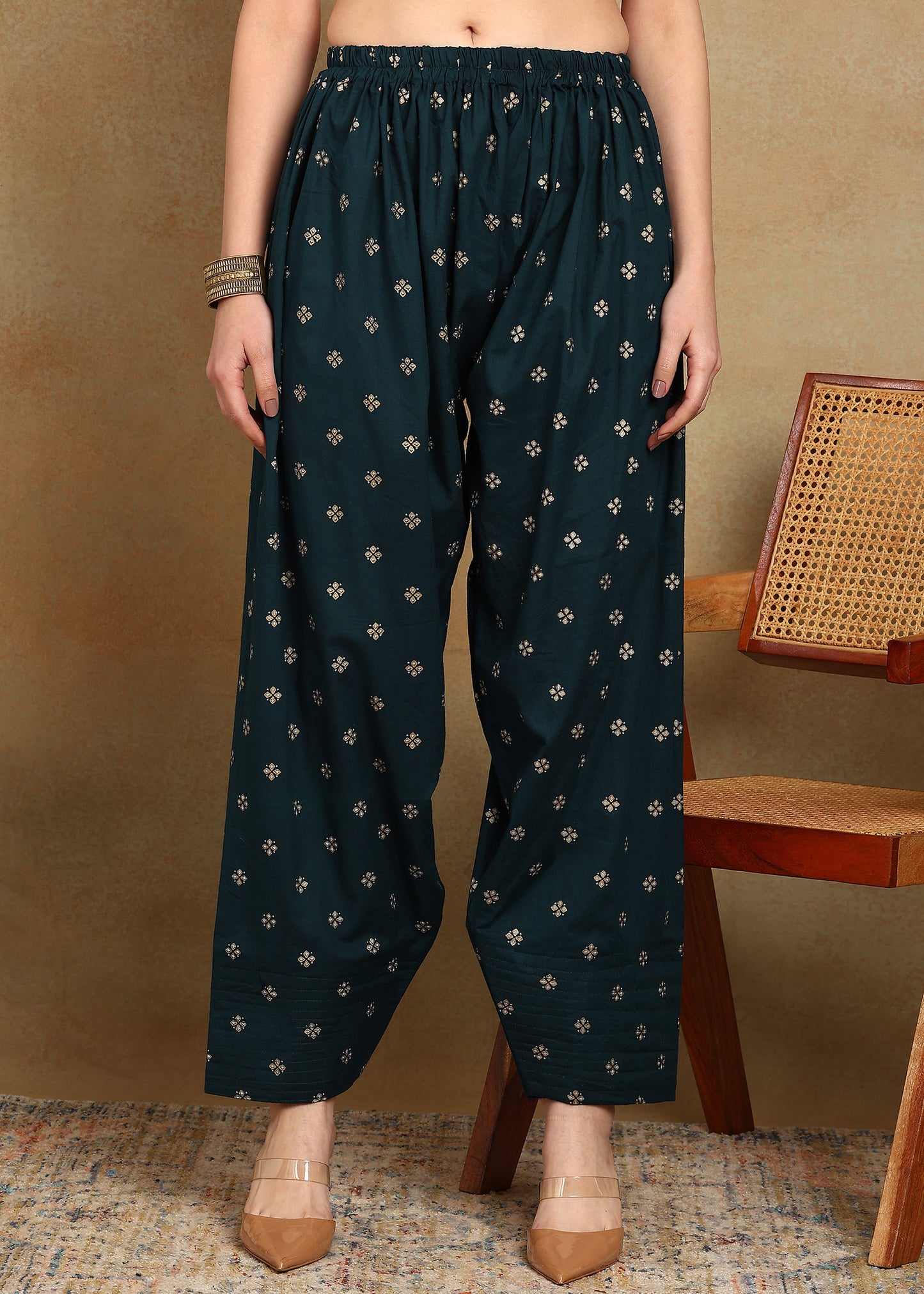 TEAL BLUE STRAIGHT SUIT