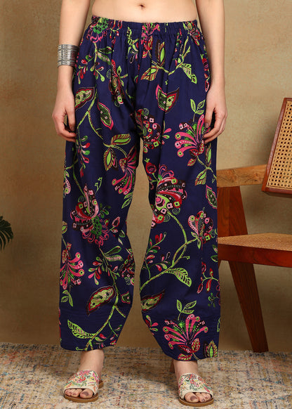 BLUE FOREST PRINTED COORD SET