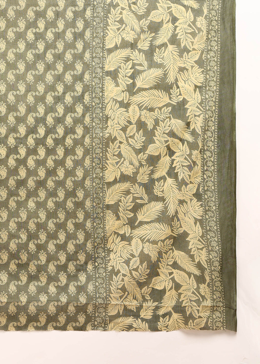 OLIVE HERITAGE ANARKALI SUIT SET