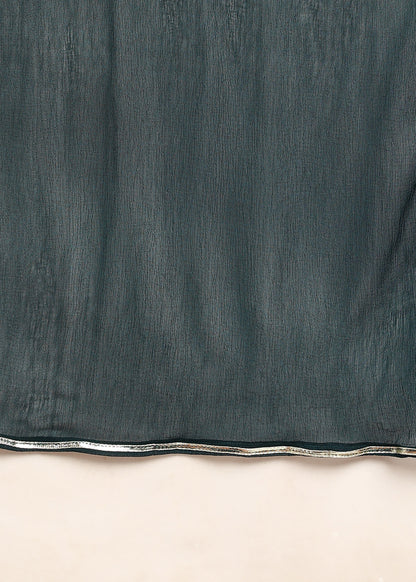 TEAL BLUE STRAIGHT SUIT