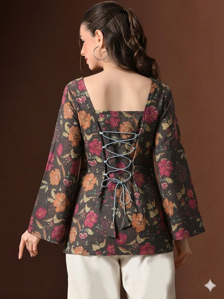 BLACK BELL KURTI