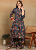 BLUE KURTA PLAZZO SET