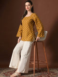BELL MUSTARD KURTI